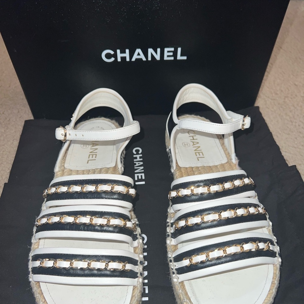 Authentic Chanel sandals
